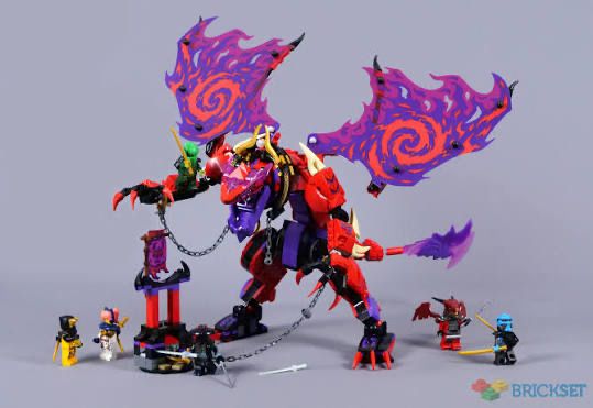 Lego Ninjago Lego Thunderfang Dragon of Chaos