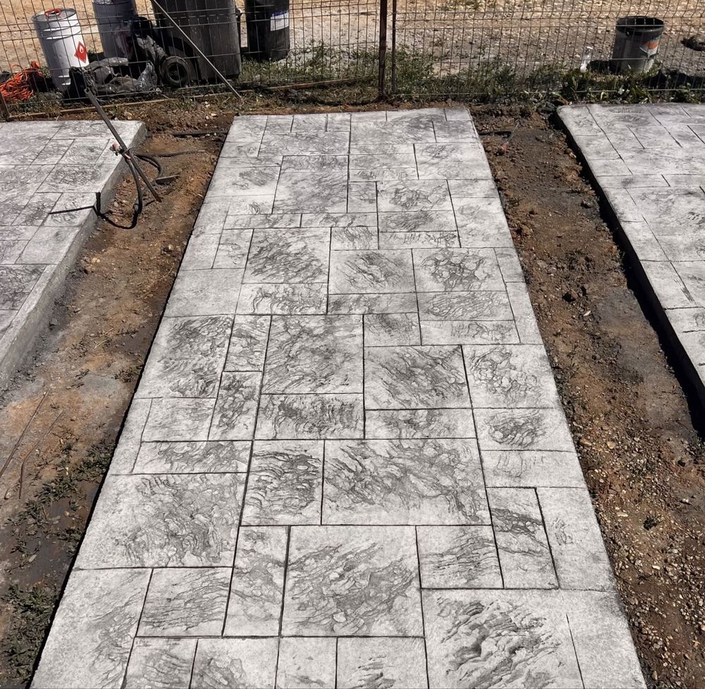 Beton amprentat Ploiesti