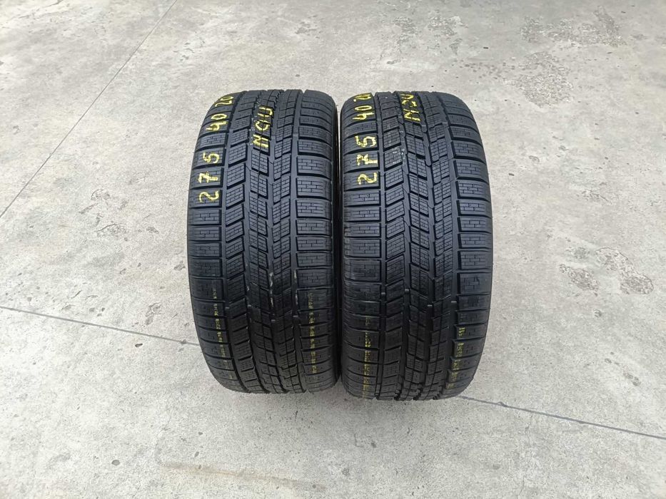 Doua anvelope noi de iarna 275 40 20 pirelli scorpion run flat