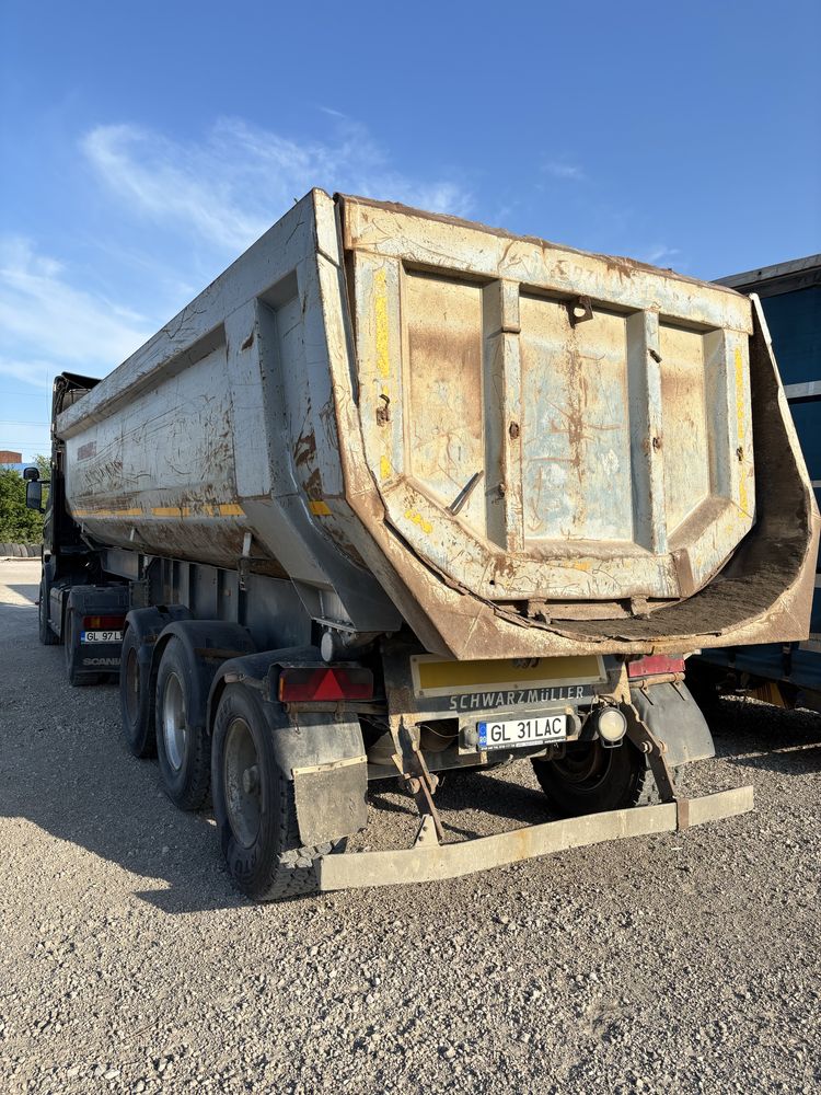 Scania r420+semiremorca basculabila