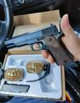 Pistol Airsoft Full Metal Propulsie Arc, Bile incluse 500buc - ABS