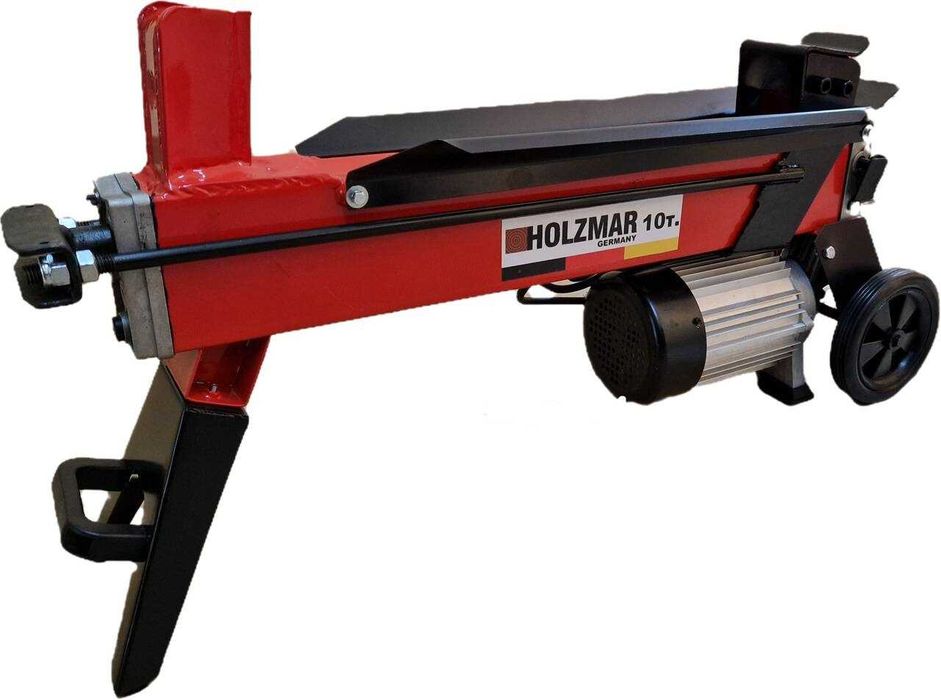 10 тона ЦЕПАЧКА ЗА ДЪРВА - мощният мотор / Машина за цепене на дърва