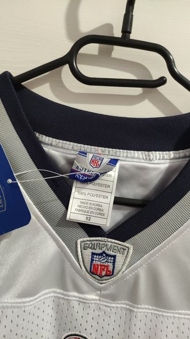 Нова NFL Jersey Reebok size 52 Patriots x Brady