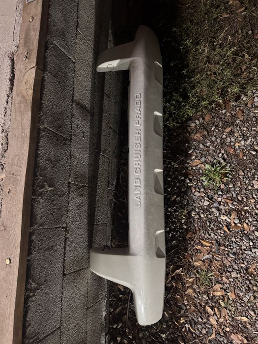 Накладка на бампер прадо 150