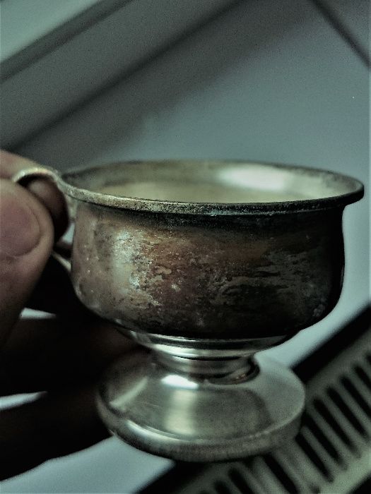 serviciu ceai cafea metal placat argint