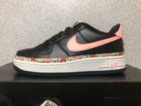 ОРИГИНАЛНИ *** Nike Air Force 1 Low Vintage Floral GS Black Pink White