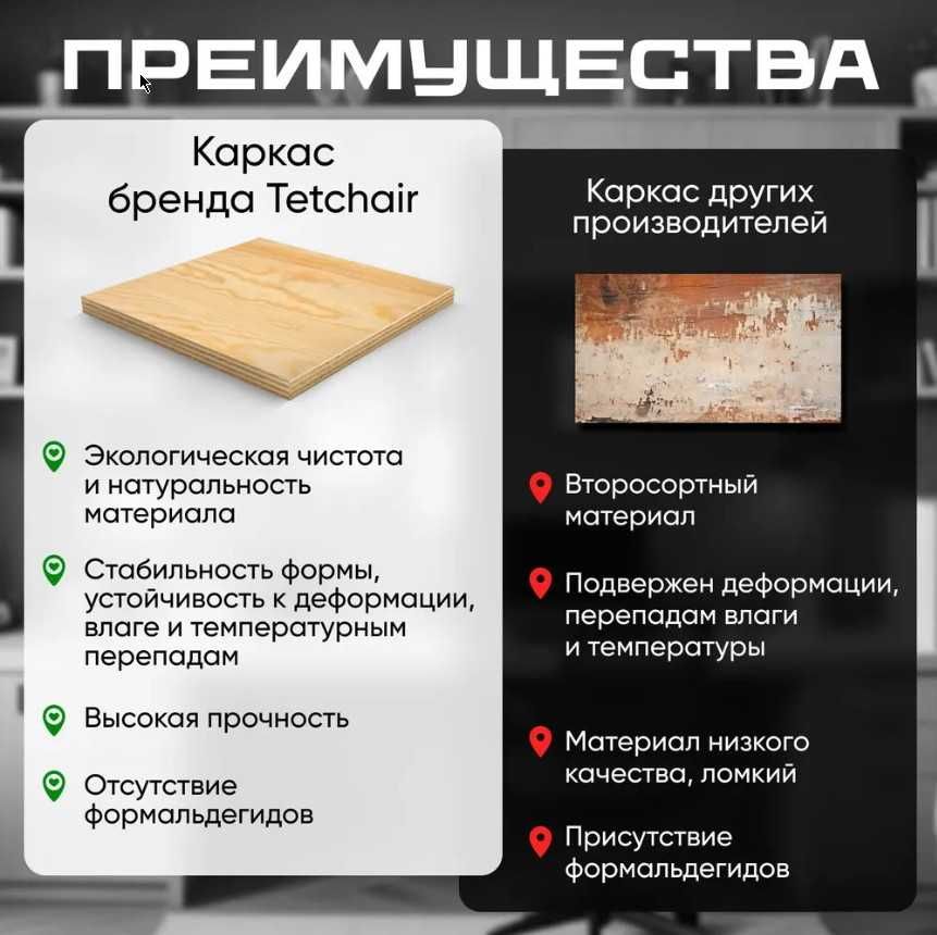 новое Компьютерное кресло TetChair ONE,серый- с гарантией-пр-во Россия