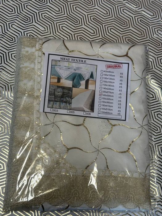 Оптимга дастирхон скател размер 1.5 га 3 метир