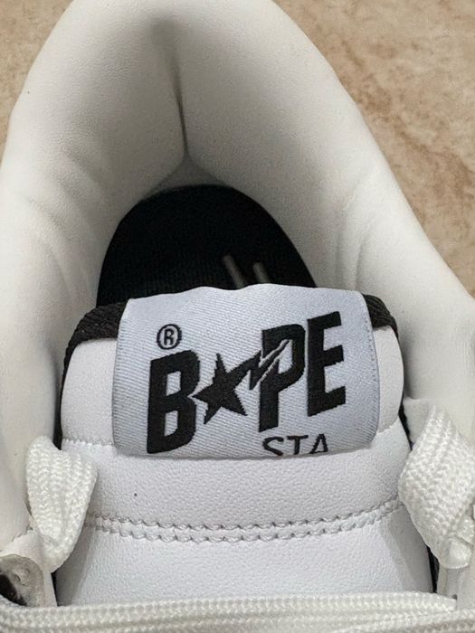 Bape sta 42 noi negru/alb