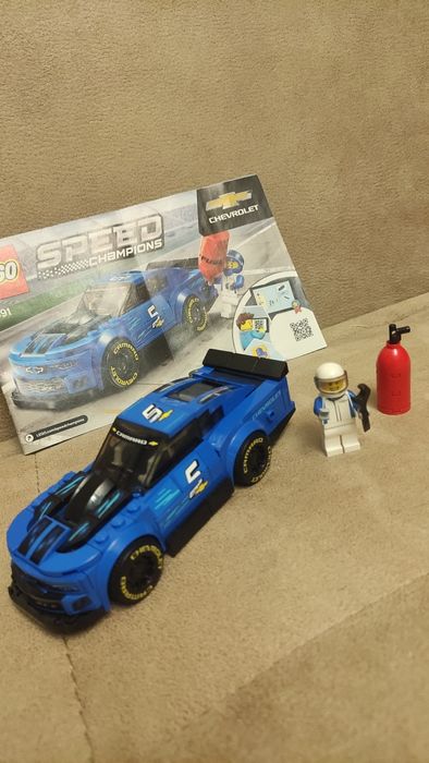 LEGO Speed Champions 75891 - Състезателна кола Chevrolet Camaro ZL1
