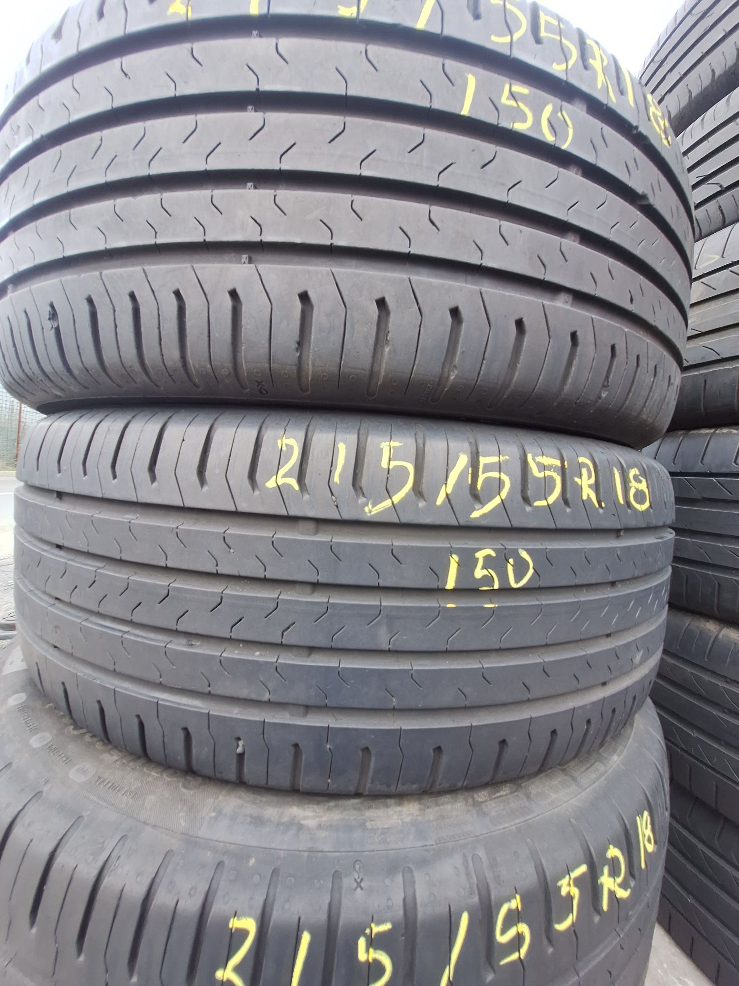 4 anvelope vara 215/55r18 Continental Montaj Gratuit