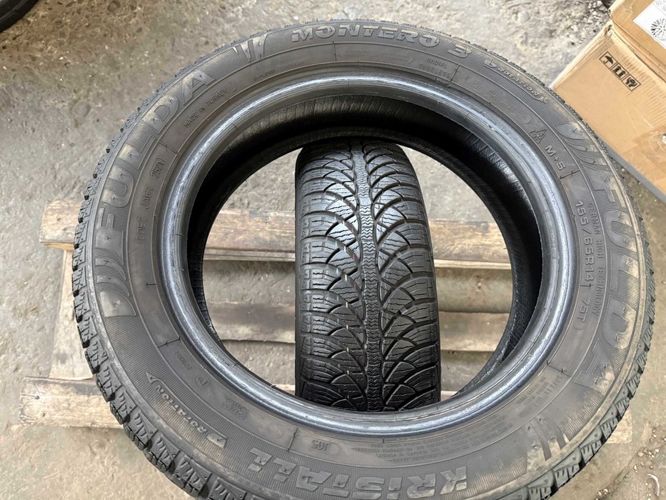 2x Anvelope Iarna 155/65 R14 - Fulda Kristall Montero 3