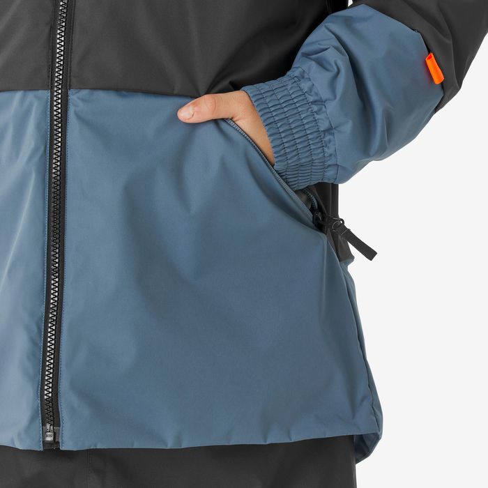 Geacă Schi călduroasă Ski100 albastru/gri - produs resigilat Decathlon
