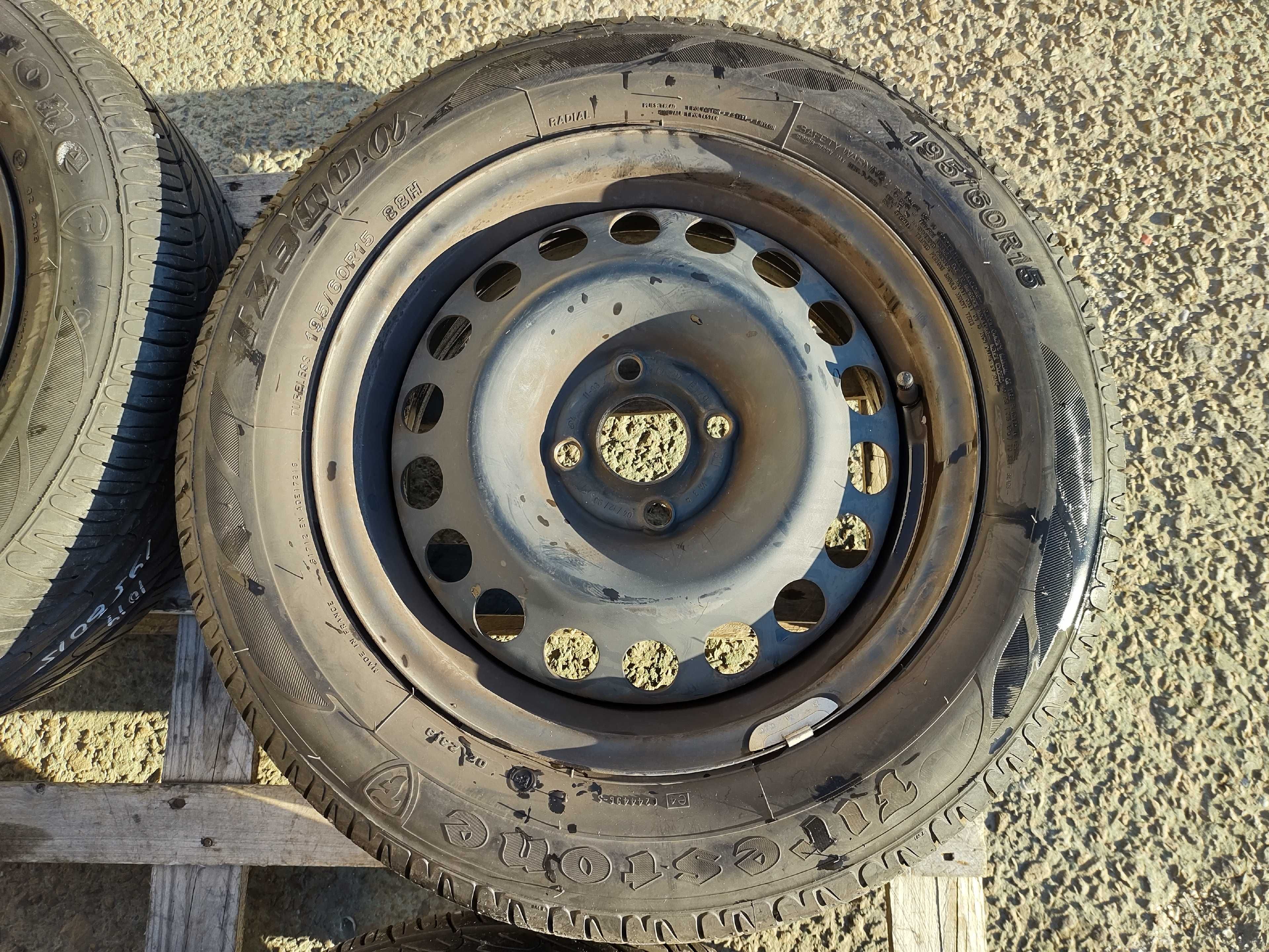 15 джанти 4х100 Opel Astra G Combo C et49 гуми 195/60/15