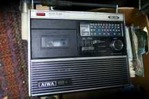 Radio Casetofon TV CRT Vintage Retro Decor Selena Aiwa Gloria S