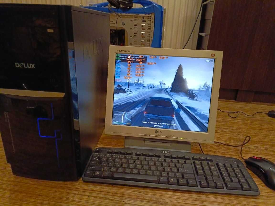 Компьютер Core i3\GeForce GTS 250 1GB\320GB \6GB\Монитор 15"