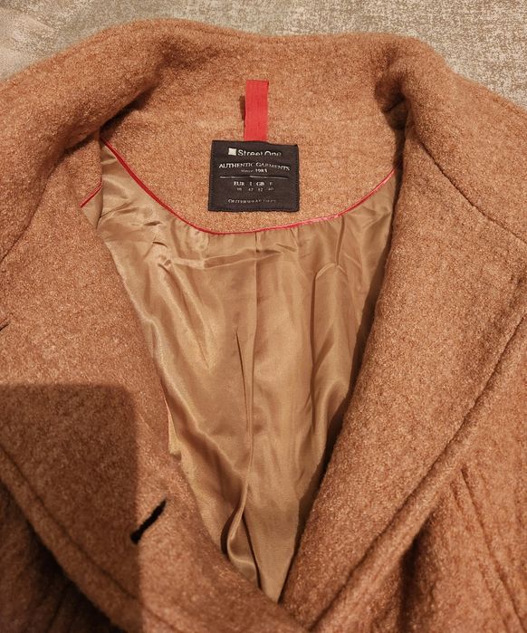 Дамско палто - вълна и вискоза