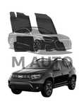 Гумени стелки ДАЧИЯ ДЪСТЪР 4x2/4x4 2018+ / Dacia Duster 4x2/4x4