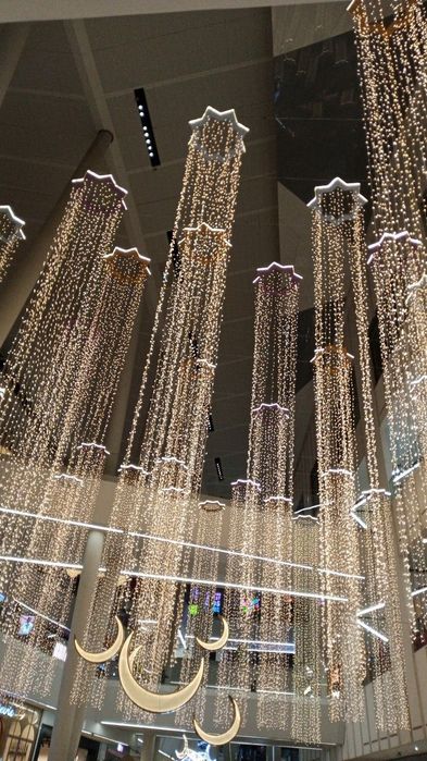 Монтаж, установка новогодних гирлянд