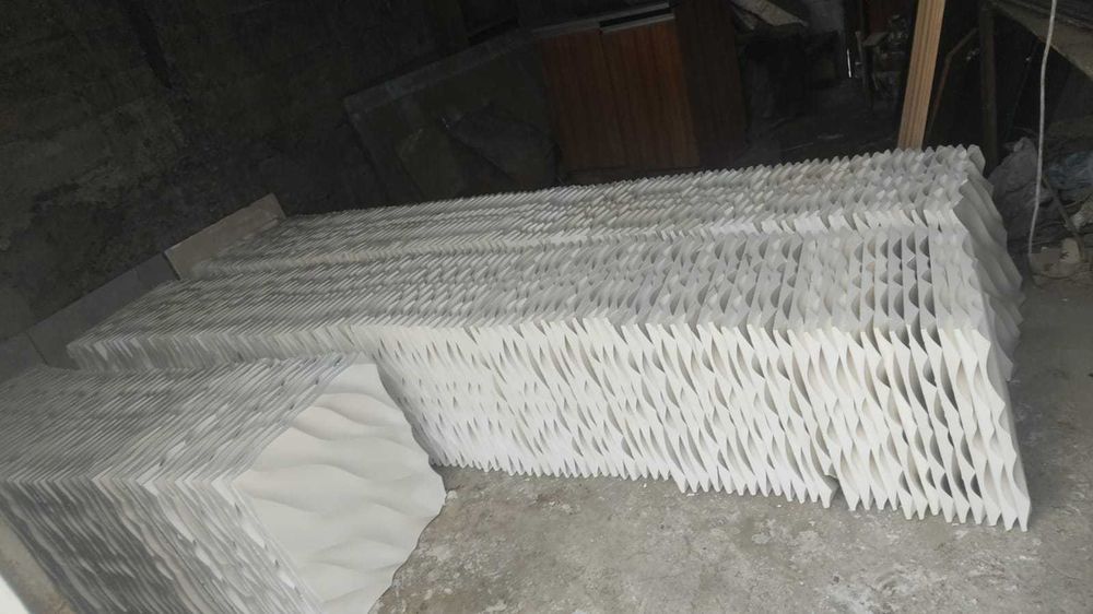 Гипсовые декоративные панели