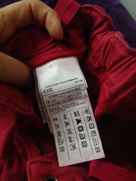 Jeans Benetton 3/4ani