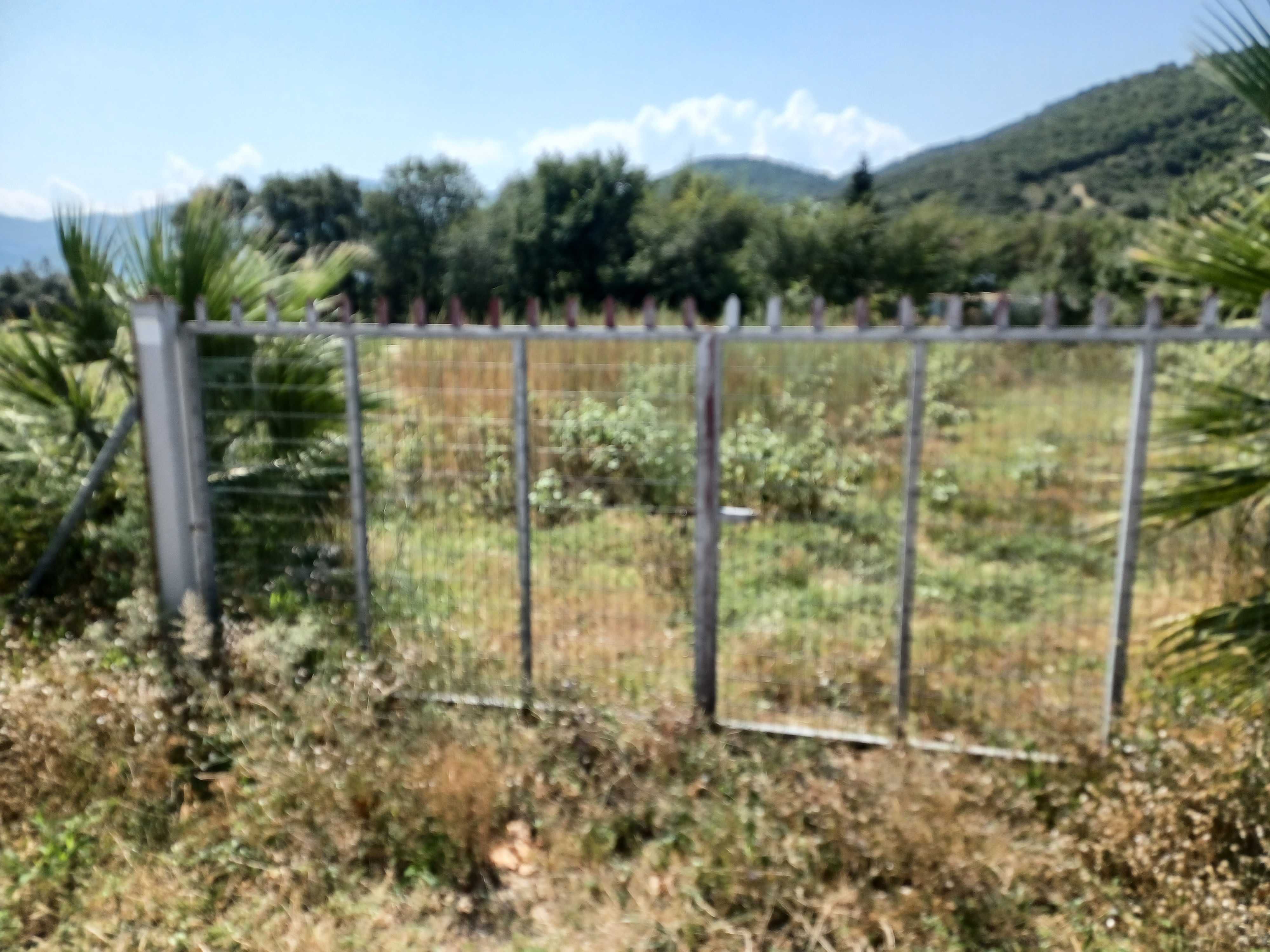 Продава имот 5000м2 изв. регул. с право на строеж Стара Врасна, Гърция