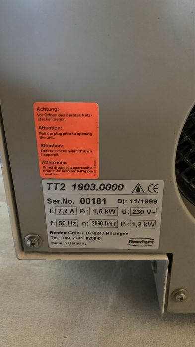 Гипсорезачка Renfert TT2 зъботехника ,стоматология