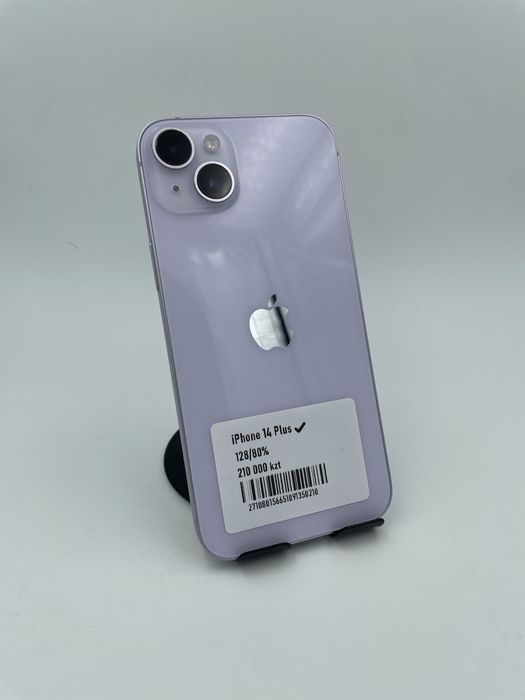 iPhone 14 Plus 128/80% в идеальном состоянии