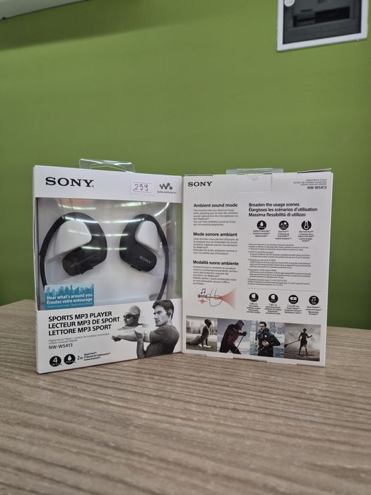 Sony NW-WS413 Black Sigilat