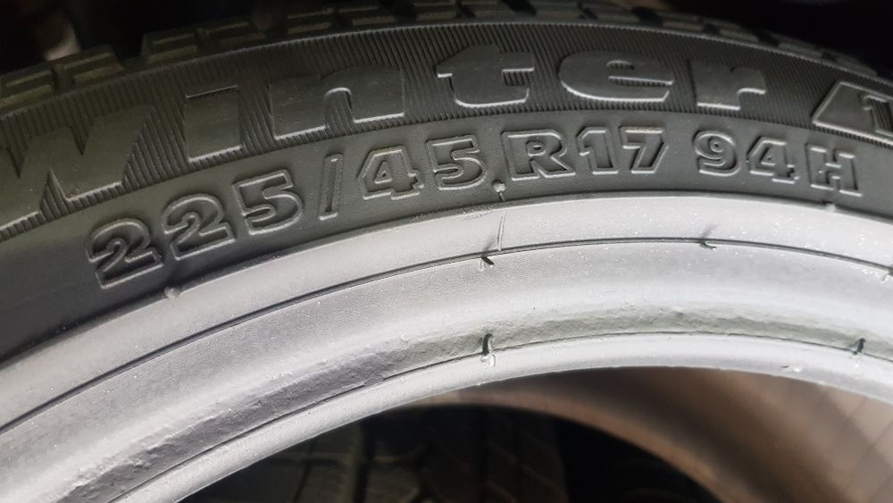 Anvelope 4x225 45 17 tigar iarnă dot 17 mm  5.6