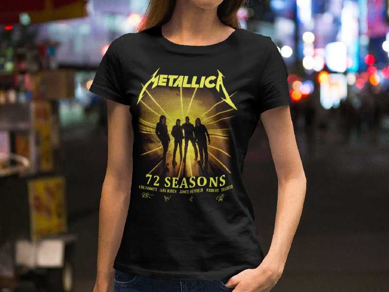 Рок тениски Metallica  Всички размери