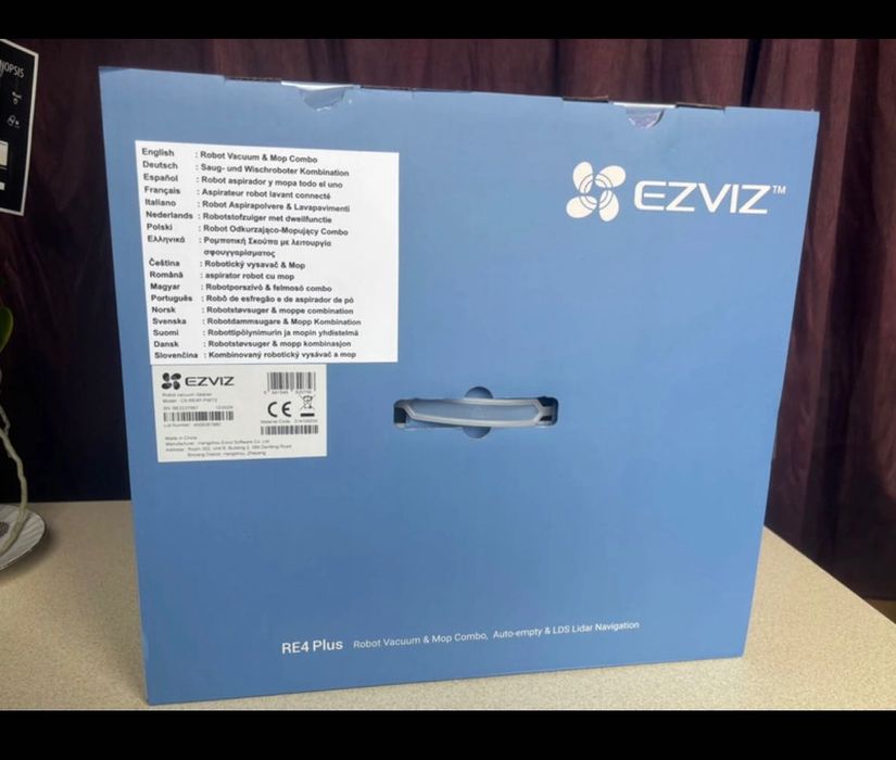 Robot aspirator Ezviz RE4 Plus – cu garanție și toate accesoriile