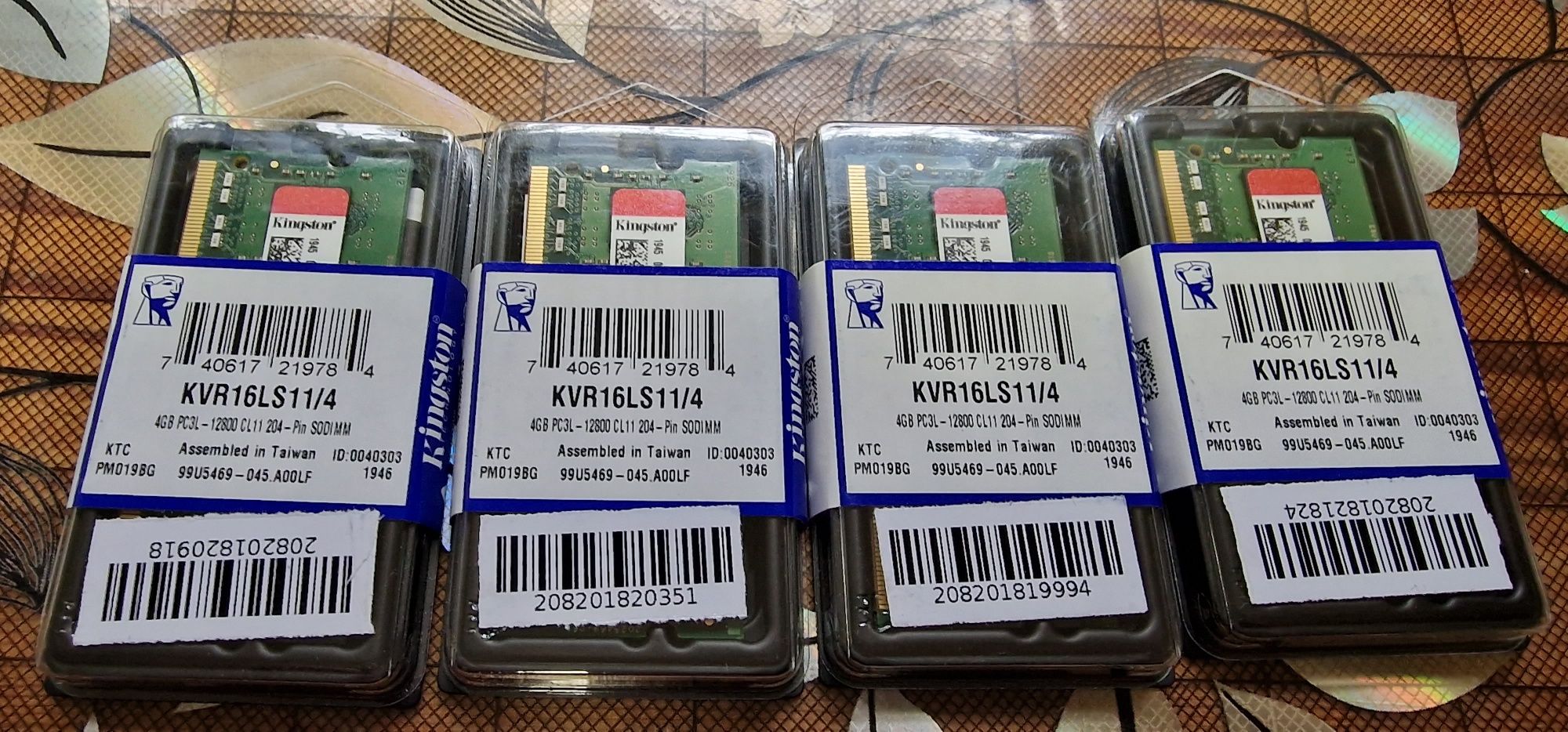 Озу для ноутбуков. SO-DIMM 4Gb DDR3 Kingston KVR32S22S. Ddr4 - 16gb