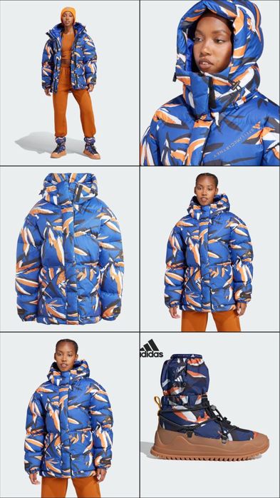 Женский пуховик Adidas Stella McCartney