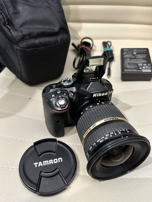 Camera foto DSLR Nikon D5300 + Tamrom 10-24mm