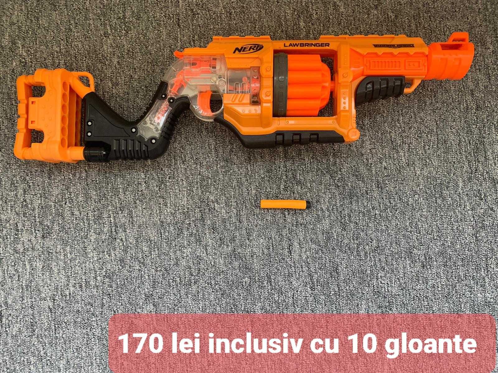 NERF - pistoale Lawbringer, Crossbolt, Stryfe Elite