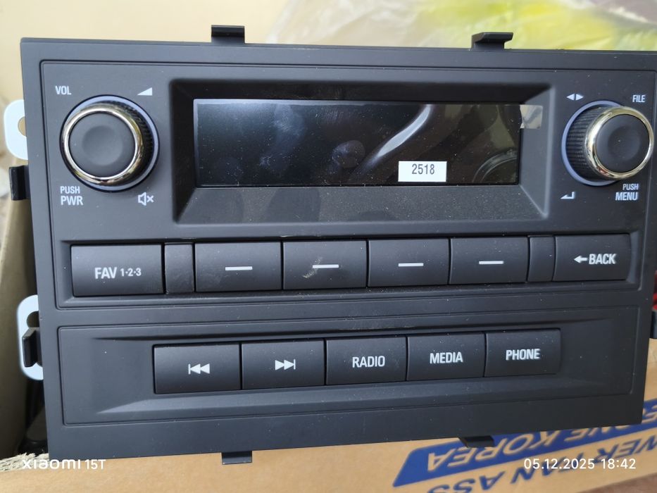 Автомагнитола Шевроле кобальт новый