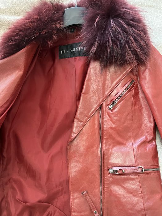 Яке естествина кожа и истиствин косъм лисица С размер