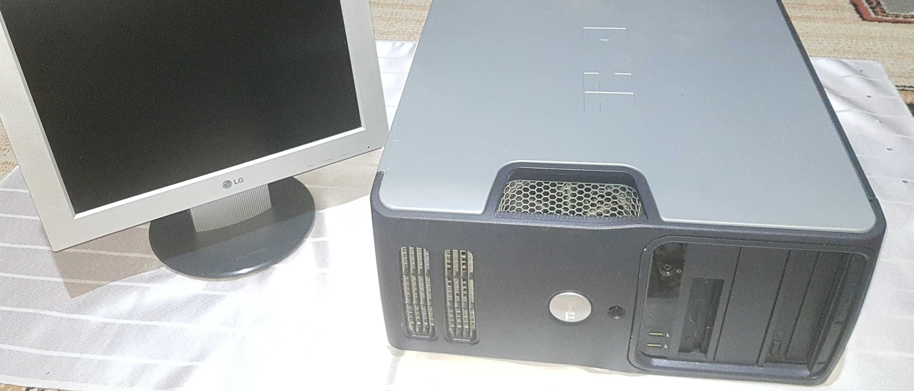Unitate Computer DELL si Monitor LG