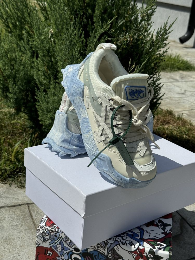 Off White odsy 1000 marble blue calitate premium