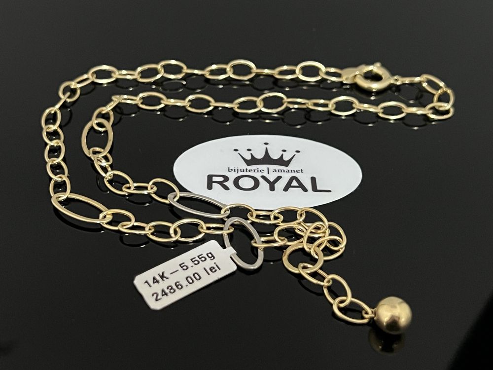 Bijuteria Royal CB : Lant dama aur 14k 585 5,55 grame