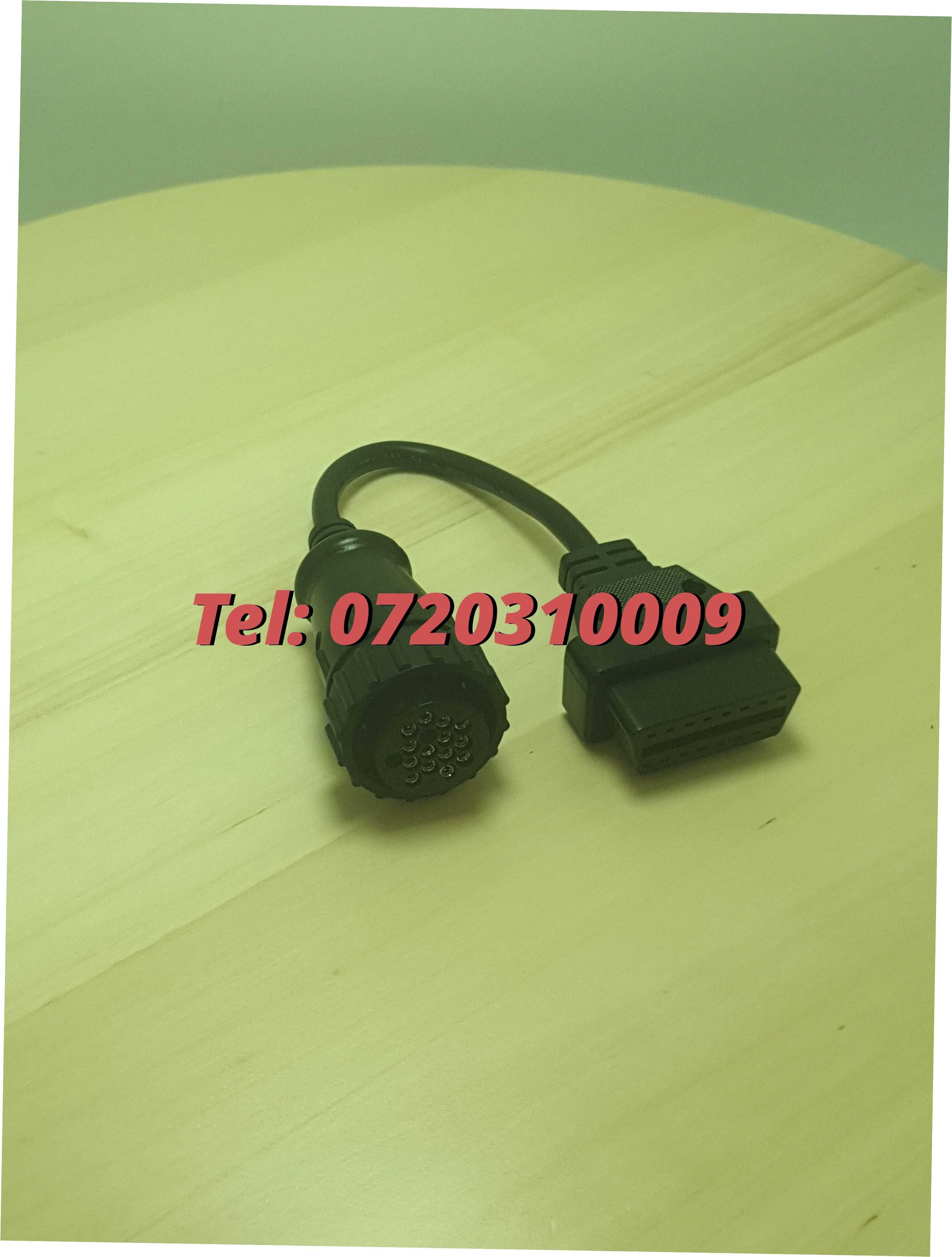 Adaptor Obd Scania 16 Pin  Pentru Camioane Scania  Compatibil Cu De