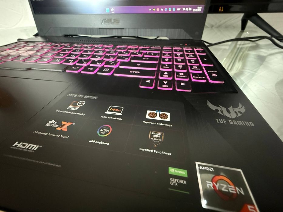 Asus TUF Gaming FX550DT обмен на ноут с RTX2050,3050