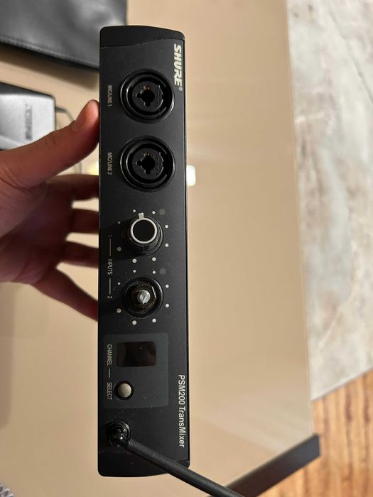Shure PSM200 IEM Wireless – Transmitator + Bodypack complet