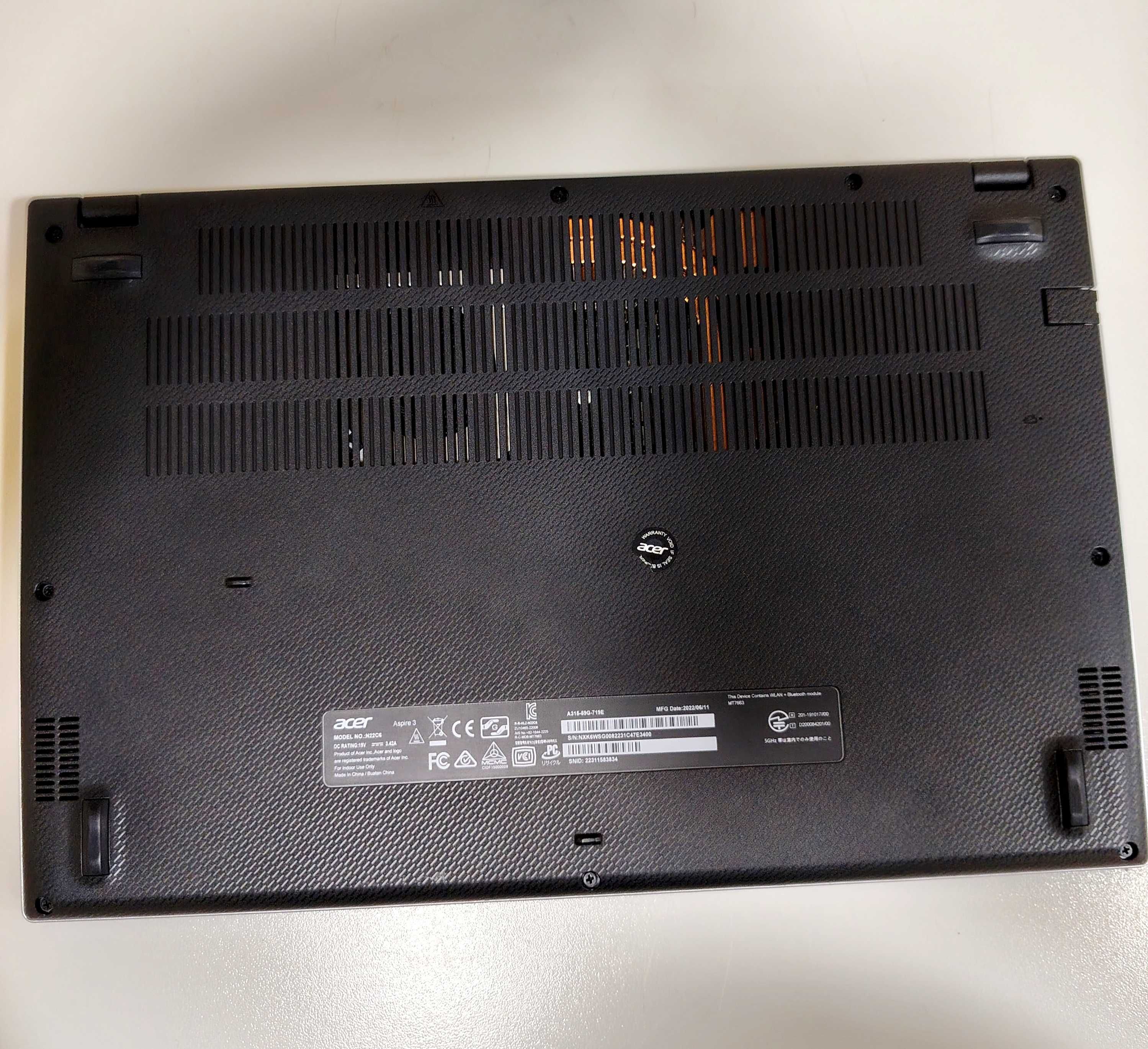 Noutbook sotiladi xolati yangidek. Acer core i7. 12 avlod.