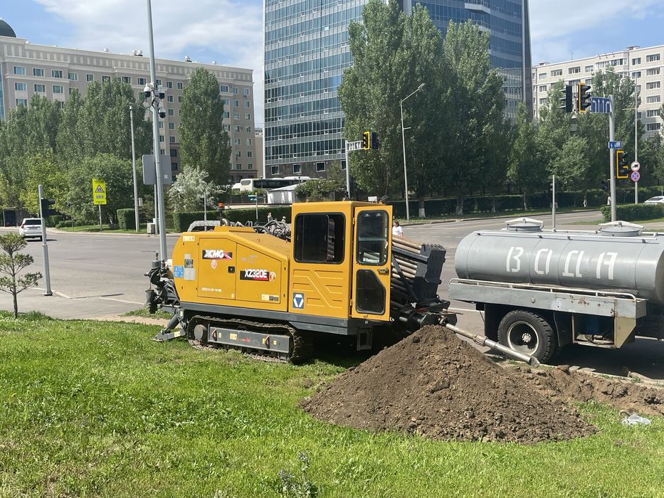 ГНБ прокол водопровод кабеля линии связи