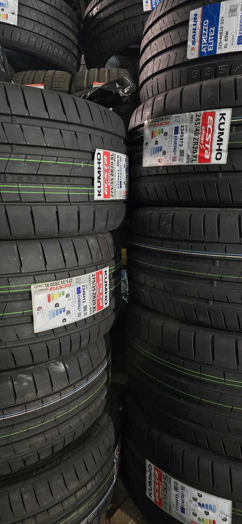 245 40 20 и 275 35 20 спорт пакет летни гуми Kumho sport S EV