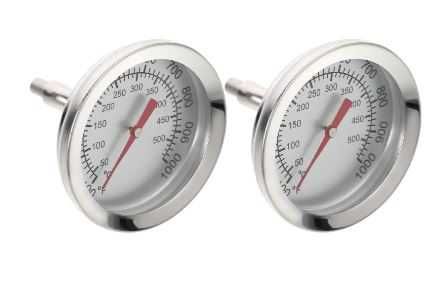 Термометър за фурна до 538 градуса по Целзий за барбекю, грил и камина