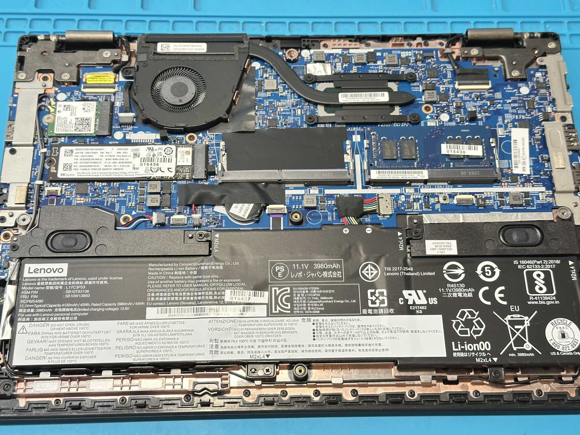 Lenovo ThinkPad L390 13.3" i3-8145U 8GB 260GB nVme/->Като нови