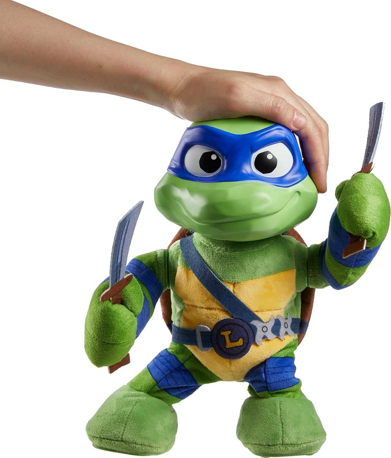 Mattel Teenage Mutant Ninja Turtles: Leonardo с действием и 20 звуками